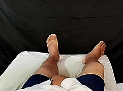 Exotic couple compilation with orgasm and small cock in sheer red