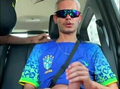 The slut sat on my cock during the trip