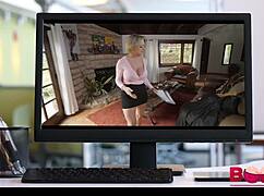 Stepson fucks my big boobs hard!