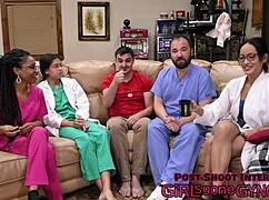 aria nicoles undergoes her kinky physical exam