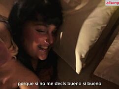 hermanastro sneaks into room for tickles, ends up fucking hard