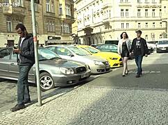 kinky black cuckold sex with cloe del mare and monster cock