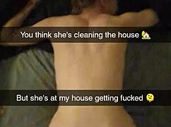 Cheating MILF wife gets daily anal fucks on Snapchat - Richelle Rose 😏