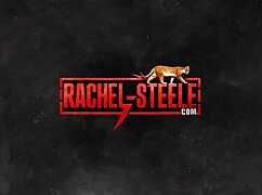 milf secretary in stockings dominates her slave in the office