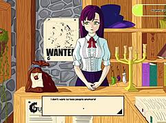 Getting the tutorial girl topless! Clothes ripped off in monster girl incursion!