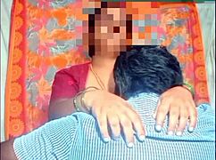 indian teacher kissing student in class