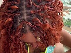 carioca safado fucks japa hard on hotel balcony pov