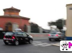 Condom doesn't break for beautiful super busty on Peru streets.