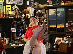 it's strange having you in my home with my legs and heels so close