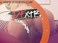 Sulky bitch fucks her huge-cocked boyfriend to keep him home.