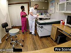 dont tell doc i cum on the clock - rina arem masturbates in hospital.