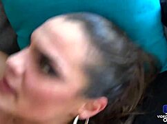 claudia's taking that xxl cock in her ass