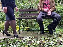 My dirty hobby is jerking off outdoors