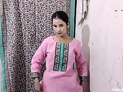 Horny desi bhabhi sex with rough fucking and creampie