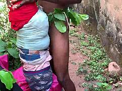 Hottest Black Slut Takes Huge Cock Creampie