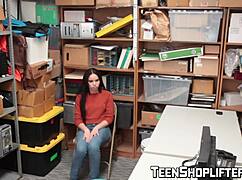 Tory bellamy says, 'I'm a mighty fine teen thief riding this dick'