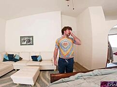 wife films stepson fucking her ass