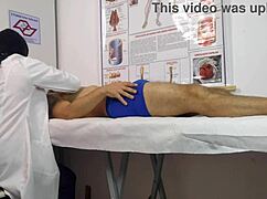 Cock Rises Before Nurse's Eyes