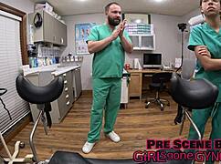 Doctor Tampa and Doctor Aria Nicole perform the procedure backstage.