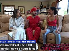 Doctor Tampa and Doctor Aria Nicole perform the procedure backstage.