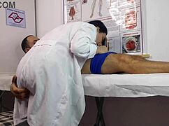 Cock Rises Before Nurse's Eyes