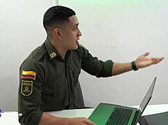 Cop Fucks Whore at the Police Station - Max Betancur & Shairapsychosex