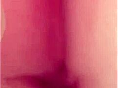 Feeling excited, she records without panties, eager for deep anal.