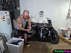 jokester stepsister gets stuck, stepbrother saves her