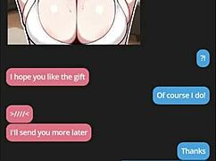 my girlfriend says, let's film our first sex in this hentai game stream.