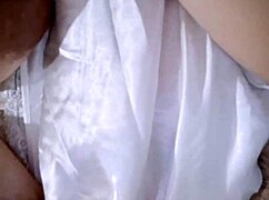 hot milf fingers her wet pussy solo masturbating