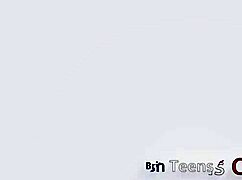 naughty ellie milking cock at table?