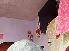 Rich Guy Alone in Step Mother-in-Law's Room for Cumshot