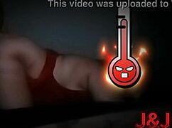 Chubby woman gets on all fours for her lover in a homemade video