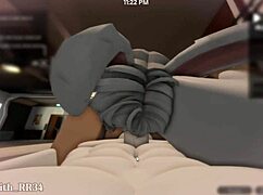 i tease this snow bunny before gettin intimate~ sex with a follower part 1.