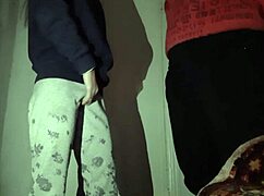 My stepsister seduces me with her skinny body