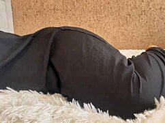 Arab teen without panties, ready for big cock?