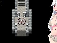 I'm offering my hole to the shrine maiden feeder in this ero-dungeon adventure, part 1 true ending