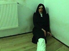 Cosplay compilation features slutty nun and nymphomaniac maid teasing with deepthroat and cumshots
