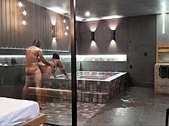 I took my friend to the luxury motel, she loved it and opened up her tight ass for me