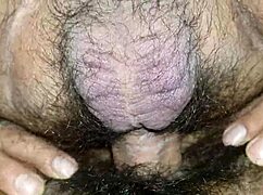 hairy creamy pussy wife gets fucked with big cock