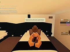 in roblox porn blacked, a threesome with anal and big cocks unfolds