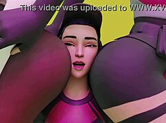 what's in this fortnite yuri compilation of lesbian fucking and licking?
