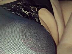 I masturbate with my friend in a wild anal session