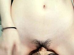 Why do my hips move during this amateur facesitting femdom session