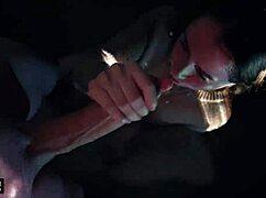 Giving my little 18+ stepsis a double facial, casual story