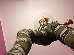 Put him on his knees and ask to jerk off under the bill then eat his sperm 😈