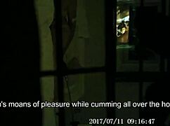 Step mom enjoys her private time with toys