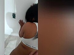 Hot Girl Having Good Sex In The Kitchen!