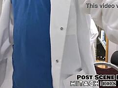 lesbian gets mandatory hitachi orgasms in pov version with ditria rose backstage roleplay