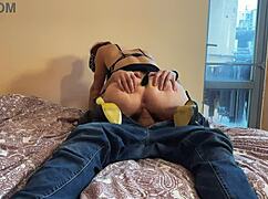 Naughty hotwife brings lover home & records it for her husband